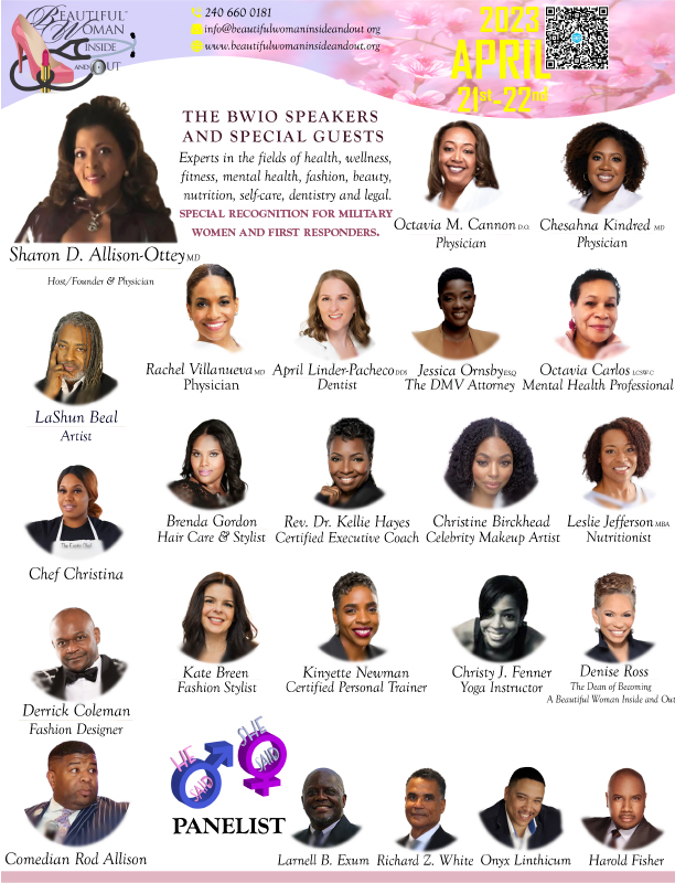 Beautiful Woman Inside and Out Conference Speakers and Special Guests